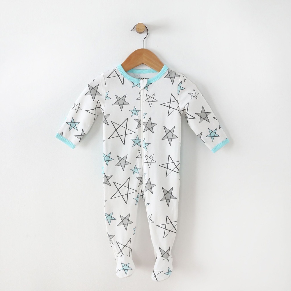 Star Footie with Ruffle